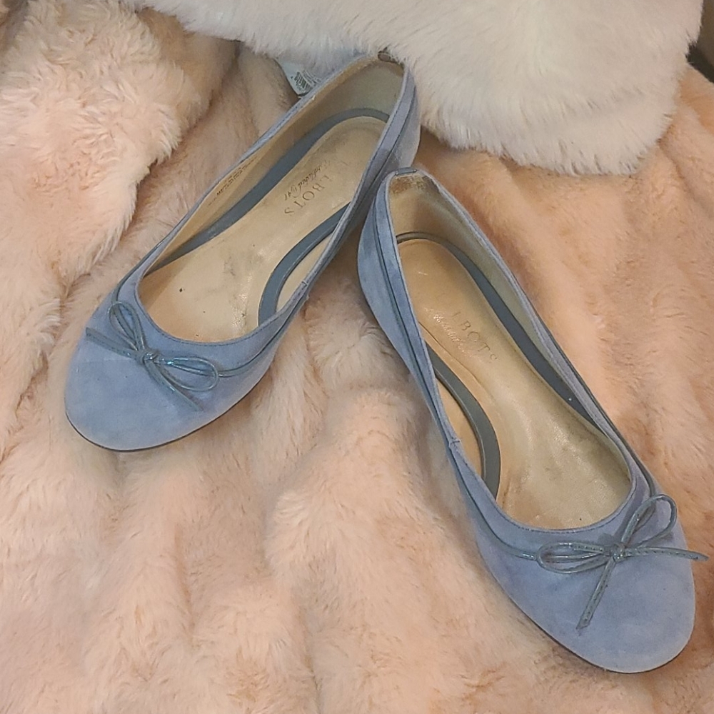 Talbots Baby Blue flats